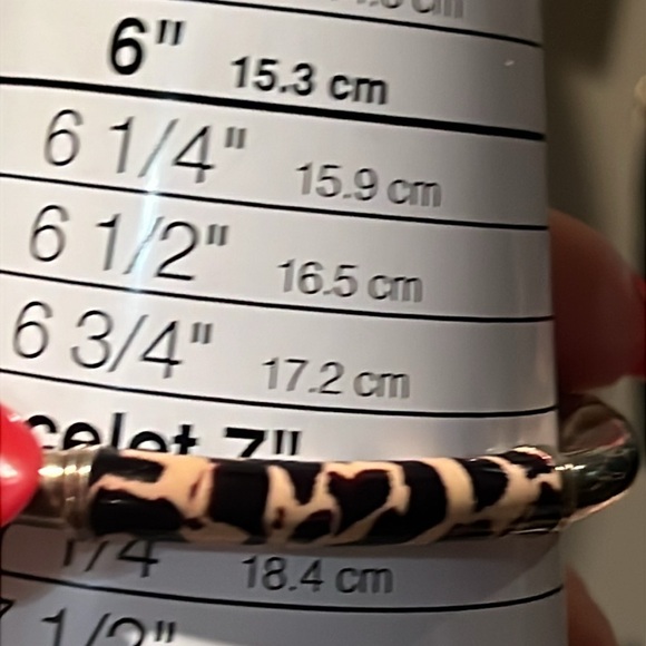 Sterling, silver, and enamel Bracelet - Picture 12 of 12